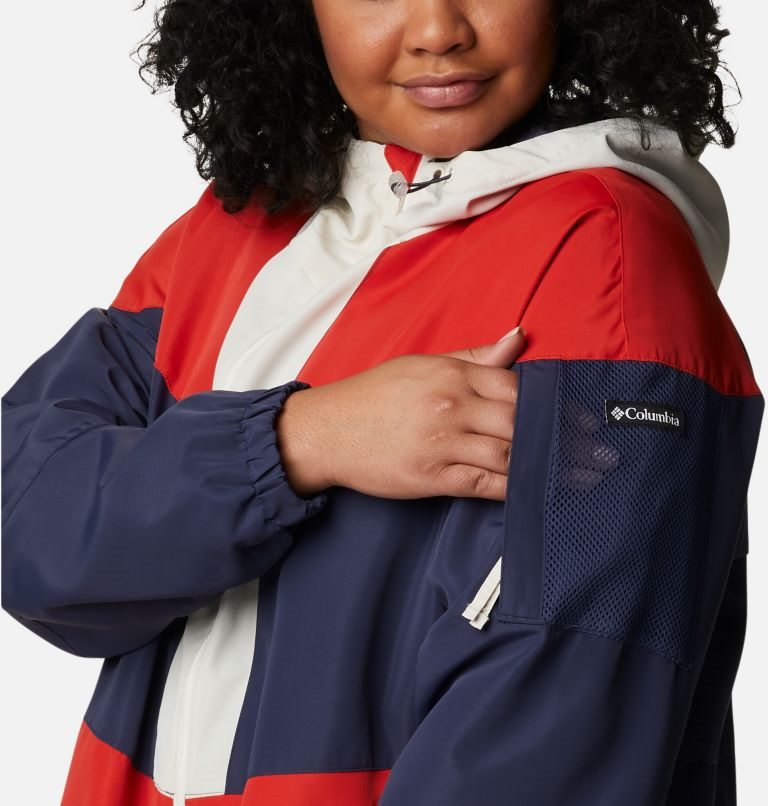 Jacheta Columbia Wallowa Park Captusite Dama Bleumarin Rosii | Plus Size LT1QA098Z